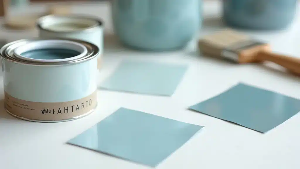 Paint color swatches and quality paint cans for Columbia SC home value projects